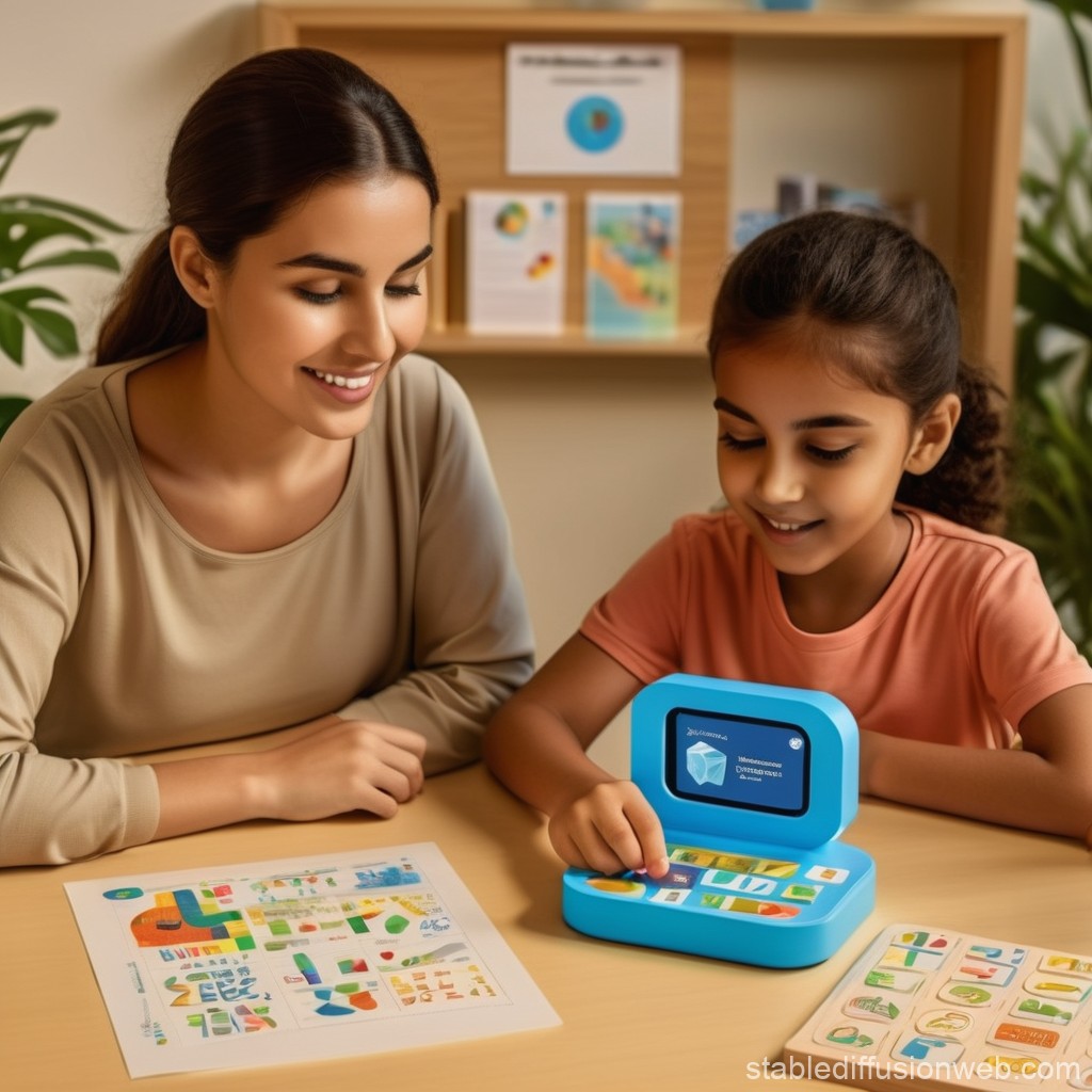 Enfant parlant arabe